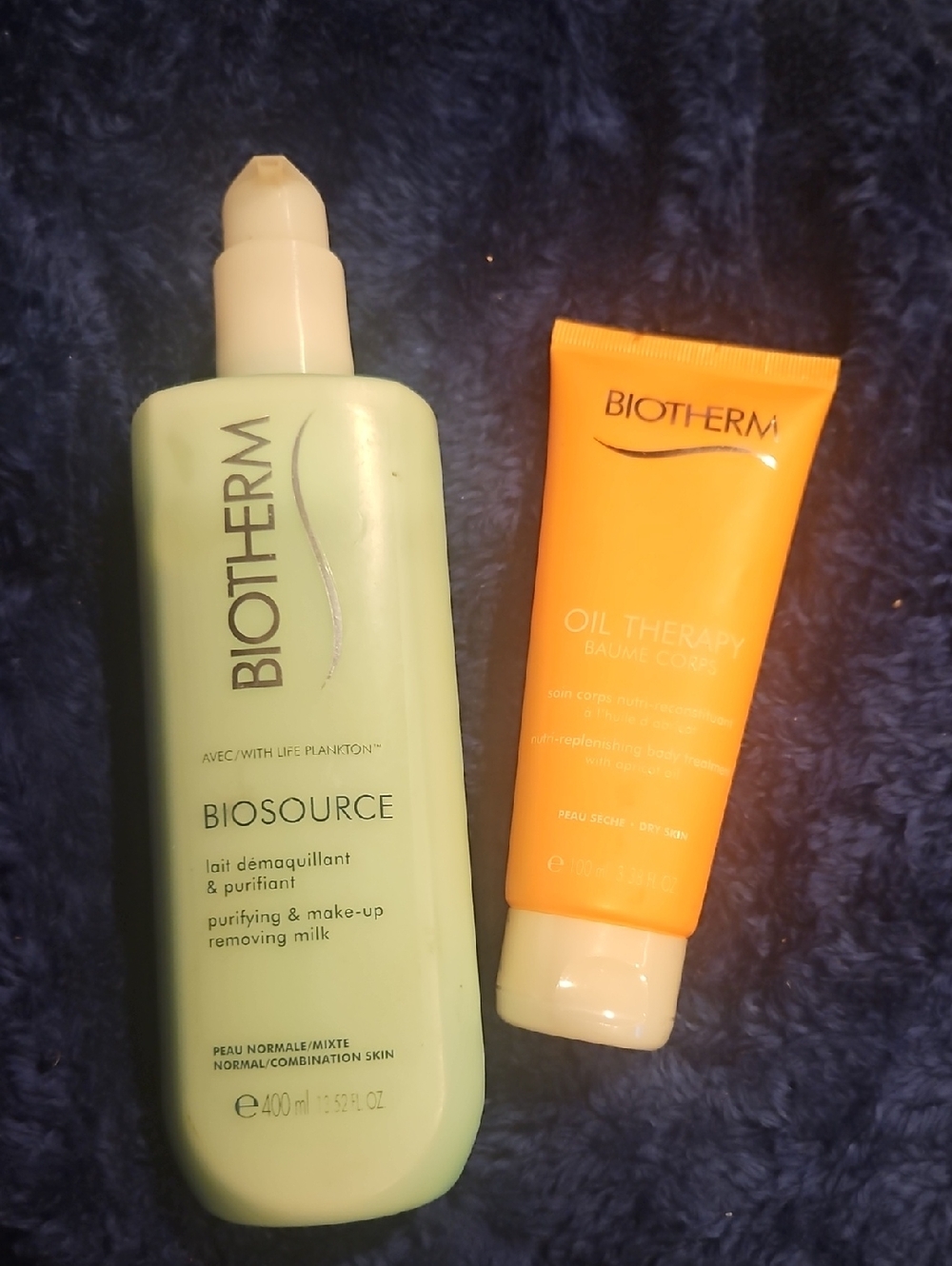 Biotherm Biosource Purifying & Makeup Removing Milk - Light Green